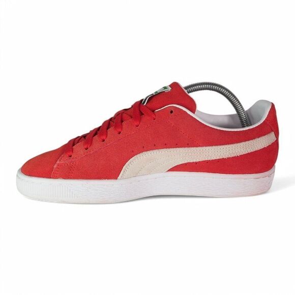 Puma Suede Classic 21 'High Risk Red' Casual Sneakers 374915-02 Men's 8.5 - Picture 6 of 12